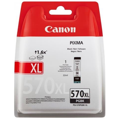 PGI-570PGBK XL - 22 ml - Alta resa - nero - originale - blister  - Foto 5