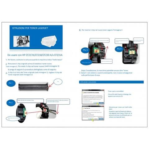 TONER - Cf230a -senza Chip- Per Hp Laserjet Pro M203dw, m227fdw, m203dn, m227sdn 30a Capacita' 1.600 Pagine - Foto 2