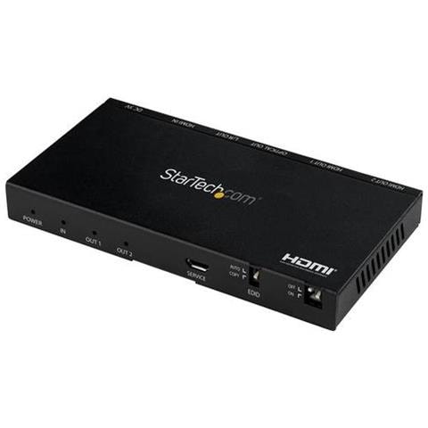 Sdoppiatore Splitter HDMI a 2 porte - 4K 60Hz con scaler video incorporato - Foto 1