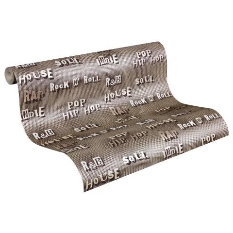 A. s. Cr? ation 936232 - Carta Da Parati""boys & Girls 4"", Motivo Mare, Colore Beige / marrone / metallico - Foto 1