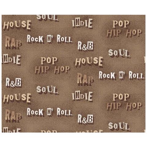 A. s. Cr? ation 936232 - Carta Da Parati""boys & Girls 4"", Motivo Mare, Colore Beige / marrone / metallico - Foto 2