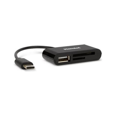 Sd-micro Sd Memory Reader + 1 Usb Port To Usb-c Interface - Foto 3