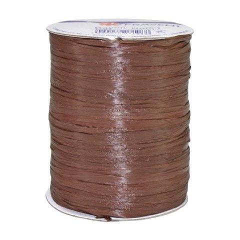 Prsent 100 M Rayon Rafia Spool Rayon Brown - Foto 1