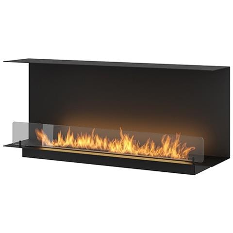 Inside C Vers1 - Biocamino Trifacciale Cm 100 Camino A Bioetanolo Da Incasso - Bruciatore Lineare 80cm / Capienza 2l - Foto 6