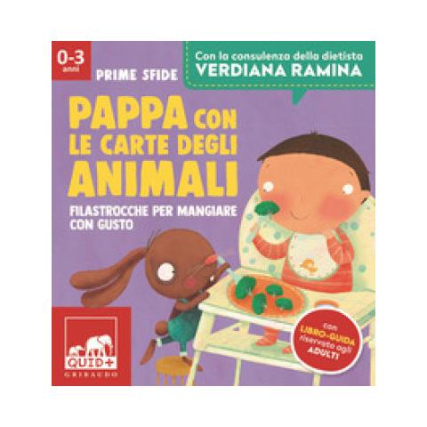 Barbara Franco - Pappa Con Le Carte Degli Animali. Filastrocche Per Mangiare Con Gusto. Ediz. A Colori. Con 35 Carte. Con Libro-guida Riservato Agli Adulti - Foto 1