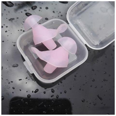 Set 12 Tappi Naso Silicone Per Nuoto - Impermeabili, Beige, Adulti E Bambini - Foto 3