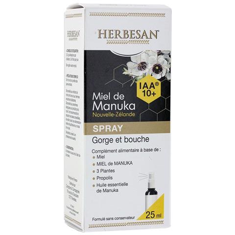Spray Gorge Miel De Manuka Iaa10 + 25 Ml Di Erbe - Foto 1