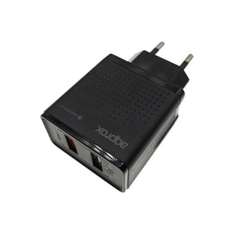 Caricabatterie Da Parete Appusbwallqc 18w Nero - Foto 1