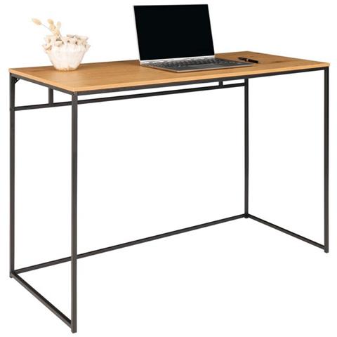 Scrivania Vita - Marrone - Metallo - 45x100x75 Cm - Foto 1