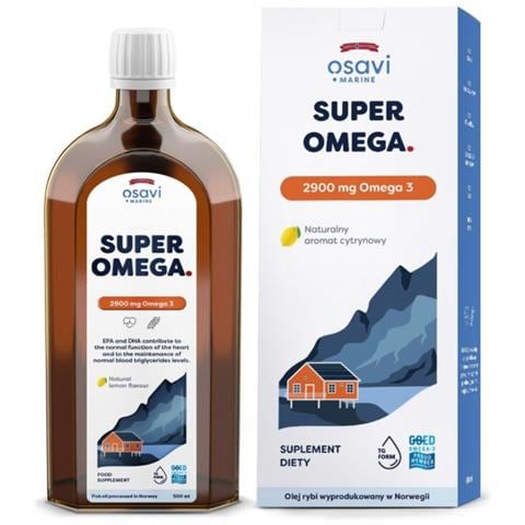 Osavi Super Omega 3 (marine) 2900mg 500ml Gusto Limone - Foto 1