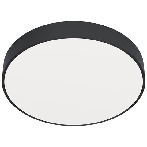 Plafoniera Contemporanea Zubieta A Acciaio Nero Led Integrato 14,6w 2700 6500k - Foto 1