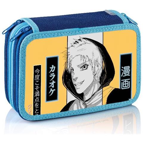 Astuccio 3 Scomparti Manga Assortit - Foto 1