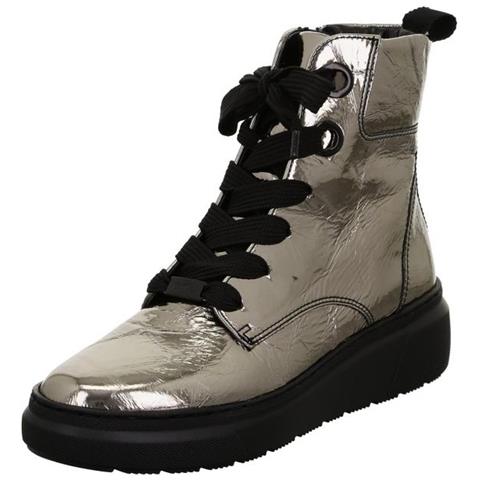 Lausanne Highsoft Stivaletti Sintetico E Tessile Scarpe Donna Argento Eu 37, 12-24348 06 - Foto 1