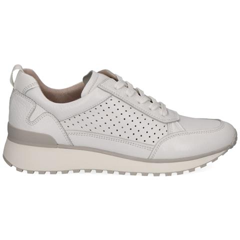 Leisure Trainers White Deer Sneakers Pelle Scarpe Donna Bianco Eu 37, 9-23500-42-105 - Foto 2