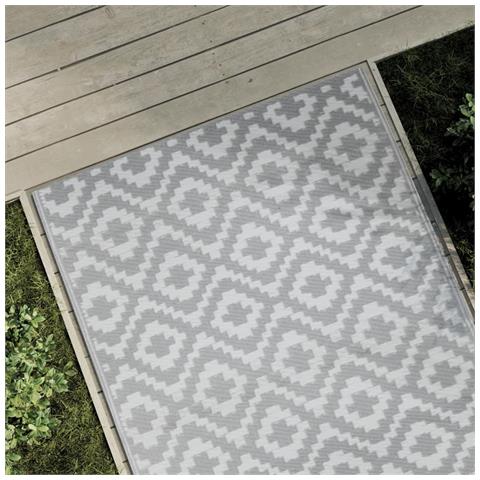 Tappeto Da Esterni Arakil Grigio 120x180 Cm In Pp - Foto 1