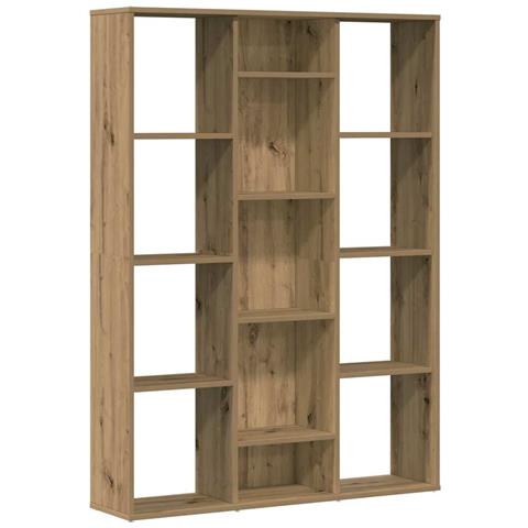 Libreria/divisorio Rovere Artigianale 100x24x140 Cm Truciolato - Foto 2