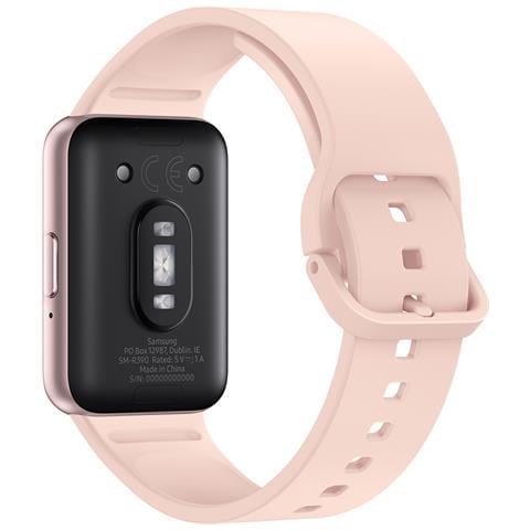 Galaxy Fit3 Ip68 5atm Orologio Connesso Con Cinturino In Silicone, Rosa - Foto 2