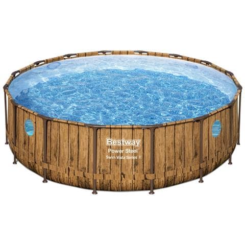 Piscina Fuori Terra - In Giro - 488x122 Cm - Bruin - Include Accessori Coordinati Cb30 - Foto 2