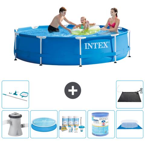 Piscina Fuori Terra - In Giro - 305x76 Cm - Blu - Include Accessori Coordinati A1694 - Foto 1