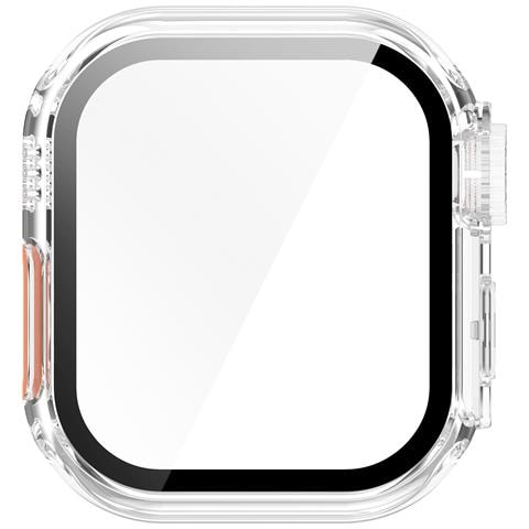 Custodia Protettiva Per Apple Watch - Pc Rigido E Vetro Temperato Transparent 40 Mm - Foto 6