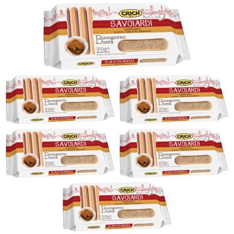 Savoiardi Biscotti 6 Confezione Da 200 Grammi - Foto 1