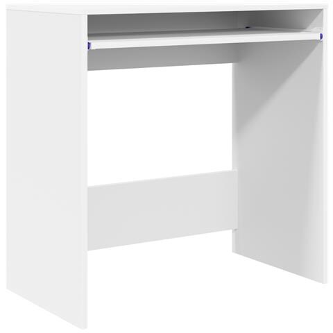Scrivania per computer Bianco Legno ingegnerizzato Compatta - Foto 1