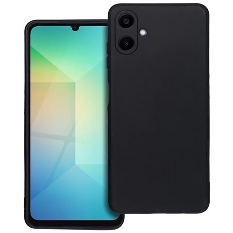 Custodia Tpu Silicone Cover Case Per Samsung Galaxy A06 4g Black - Foto 1