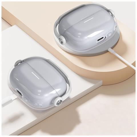 Custodia Protettiva Compatibile Con Redmi Buds 5 Pro - Cover Antiurto In Pc Tpu Per Auricolari Transparent - Foto 2