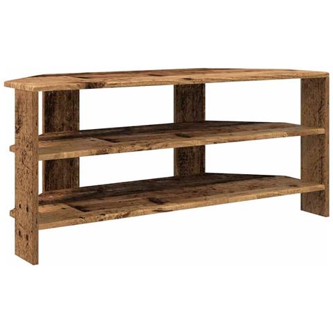 MobileTVAngolare Legno vecchio 102x40,5x45cm Legno multistrato - Foto 1