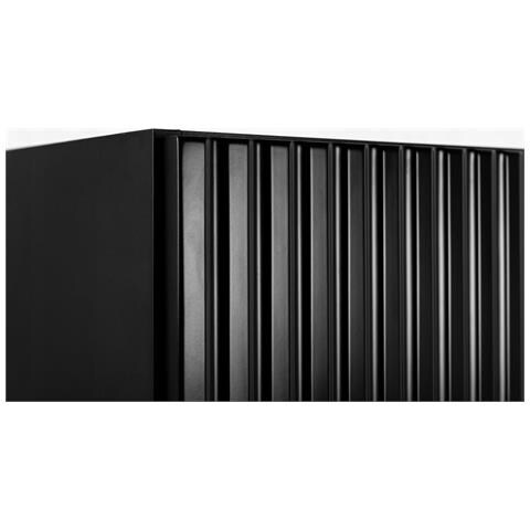 | Mobili da bagno | Nero opaco | L /A /D ca. 35/136/27 cm | Mobili da bagno, mobile da bagno, armadio alto da bagno | 1 anta Softclose - Foto 10