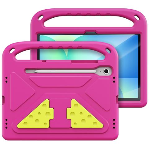 Cover per Galaxy Tab S10 FE - Rosa, Antiurto, Con Soporte - Foto 2