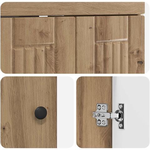 Set di mobili per il bagno Rovere Artigianale 56 x 37,5 x 81 cm - Foto 9