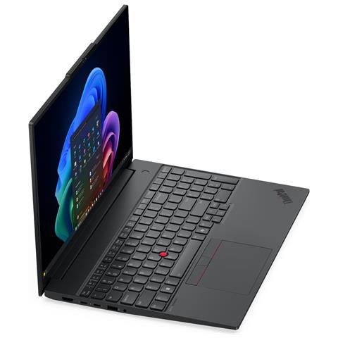 ThinkPad E16 Gen 4 (Intel) Intel Core 7 350 Computer portatile 40,6 cm (16") WUXGA 16 GB DDR5-SDRAM 512 GB SSD Wi-Fi 7 (802.11be) Windows 11 Pro Nero Italiano - Foto 10