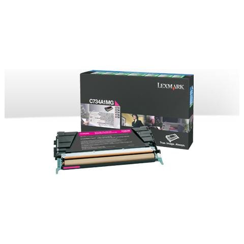 Cartuccia Toner Magenta Return Program Per C734/736 / X734/736/738 (6.000Pg) C734A1Mg - Foto 2