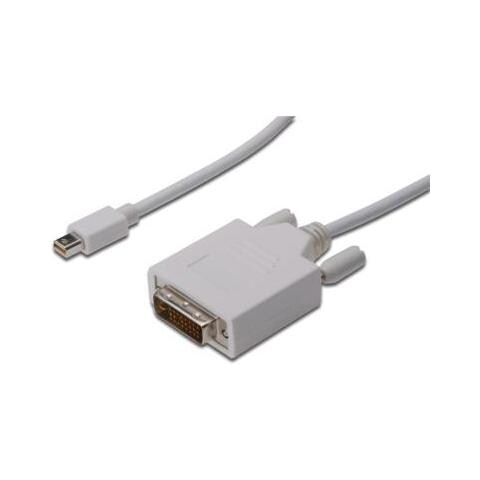 Cavo Adattatore Displayport Mini Dp / Maschio - Dvi (24+1) / Maschio Mt. 3 - Foto 2