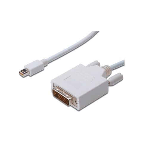 Cavo Adattatore Displayport Mini Dp / Maschio - Dvi (24+1) / Maschio Mt. 3 - Foto 1
