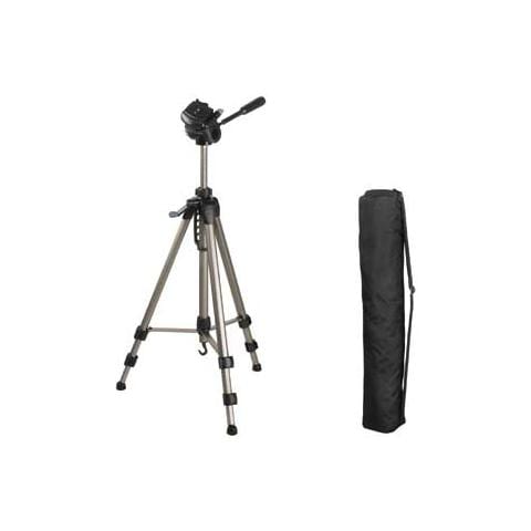 Treppiede Testa a 3 Movimenti Altezza Max 160 cm Nero 4163 - Foto 1