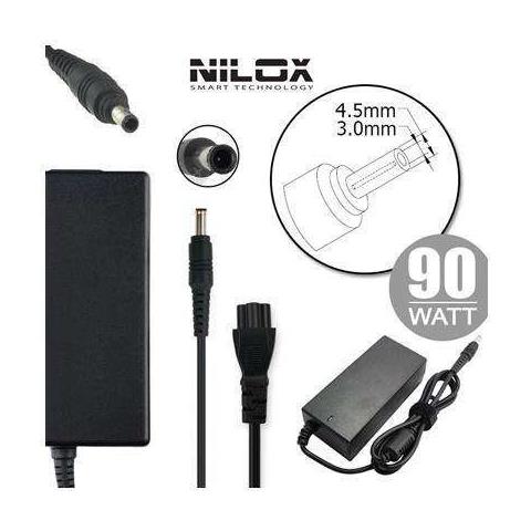 Alimentatore per Notebook 19.5V 4.62A 4.5mm x 3mm Nero - Foto 1