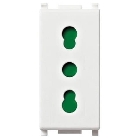 Serie Plana Presa 16 Ampere Prese Uscita Corrente Passo 16a Bresa Bprese - Foto 5