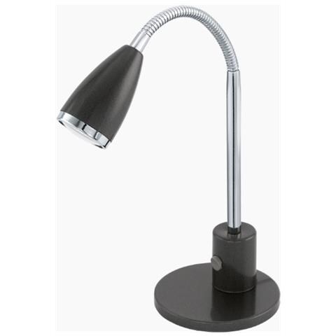92873 Lampada Tavolo Fox 32cm 1x3w Gu10 Led Acc / antracite Cromo Con Interru - Foto 1