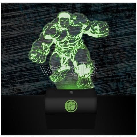 Lampada Acrylic 3d Marvel - Hulk Gadget - Foto 1