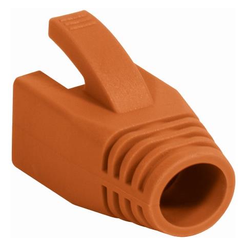 IWP-CBOOT-ORA8 - Copriconnettore per Plug RJ45 Cat. 6 8mm Arancione - Foto 2