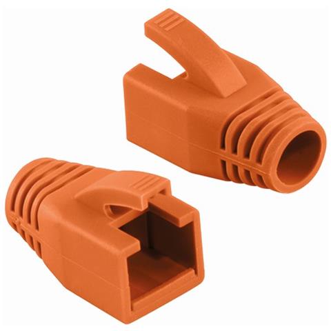 IWP-CBOOT-ORA8 - Copriconnettore per Plug RJ45 Cat. 6 8mm Arancione - Foto 3