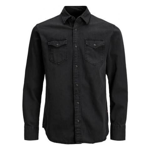 Jjesheridan Shirt L / s Noos Camicia Uomo Taglia Xxl - Foto 1