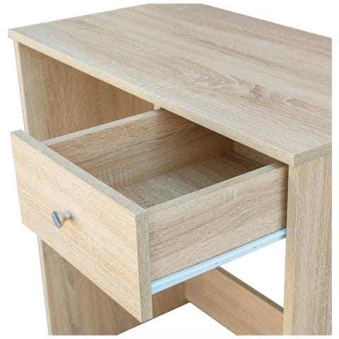 Toeletta in Legno Multistrato 75x40x141 cm Rovere - Foto 4