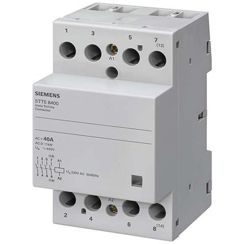 Contattore Insta 4 Contatti Na 40a 24vac 3m 5tt58402 - Foto 1