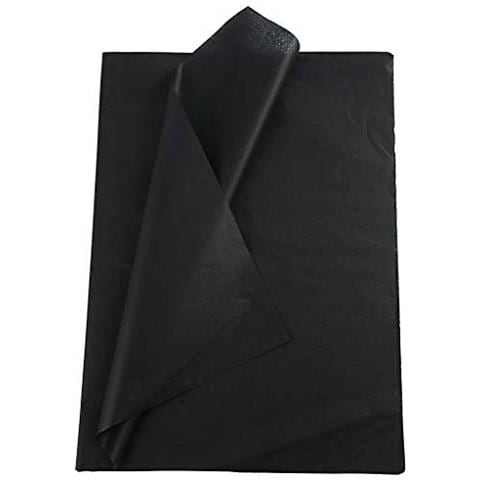 Carta Velina, Foglio 50x70 Cm, 14 G, Nero, 10fgl. - Foto 1