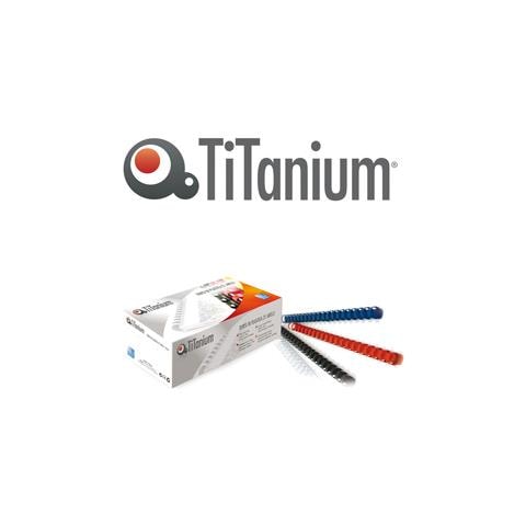 100 Dorsi Plastici 21 Anelli 12mm Bianco - Foto 1