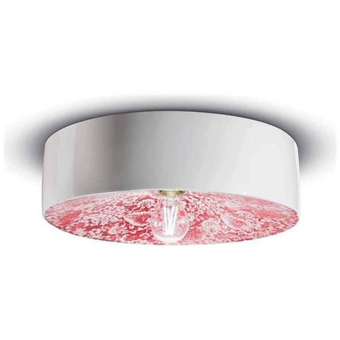Plafoniera Decò D40 C1792-mir Colore Rosso Ming - Foto 1