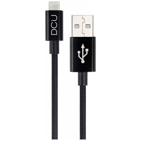 Cavo Dcu Usb Type-c Nero - Foto 2